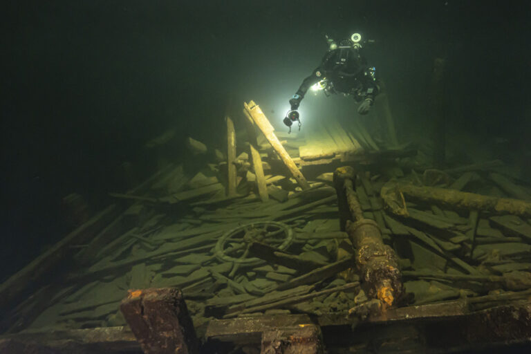 19th Century Champagne Bottles at the Bottom of the Baltic Sea