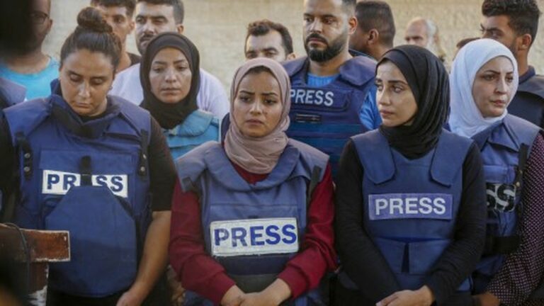 Al Jazeera condemns the “assassination” of two of its journalists in an Israeli strike in Gaza