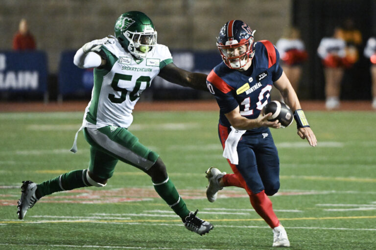 Alouettes 20 – Roughriders 16 | A saving change of quarterback, Alouettes victorious