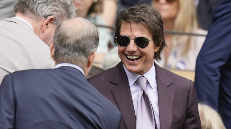 American actor Tom Cruise named Knight of the Order of Arts and Letters by Minister of Culture Rachida Dati