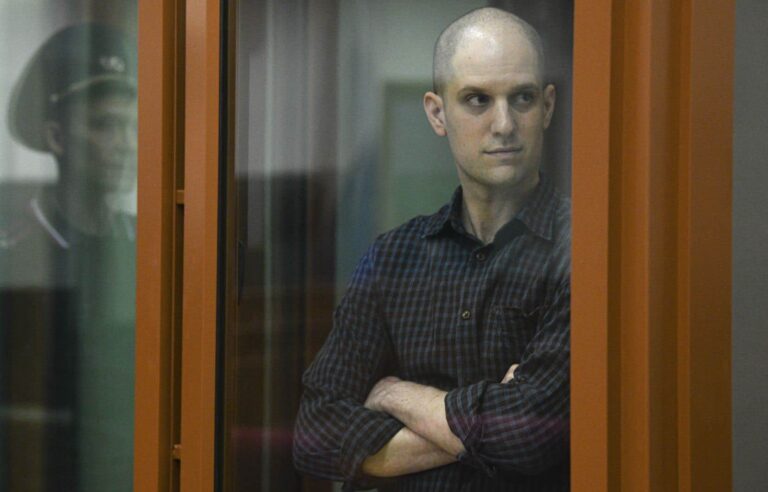 American journalist Evan Gershkovich sentenced to 16 years in prison in Russia