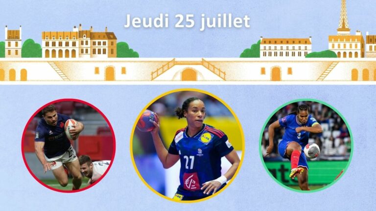 Antoine Dupont for the quarter finals, the French football and handball teams in the running… The Olympic events for Thursday July 25