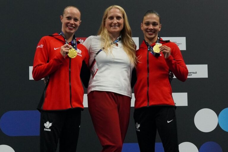 Artistic swimming | Audrey Lamothe and Jacqueline Simoneau take “their last test” before the Olympics