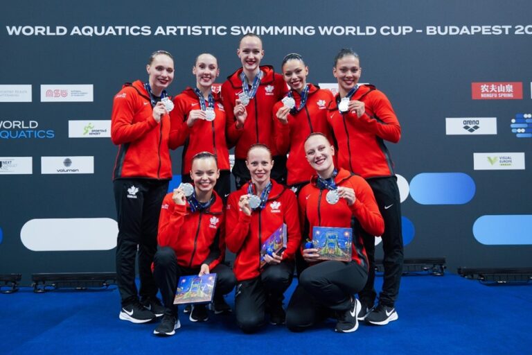 Artistic swimming | Deprived of Jacqueline Simoneau, the Canadian team wins a third medal in Budapest