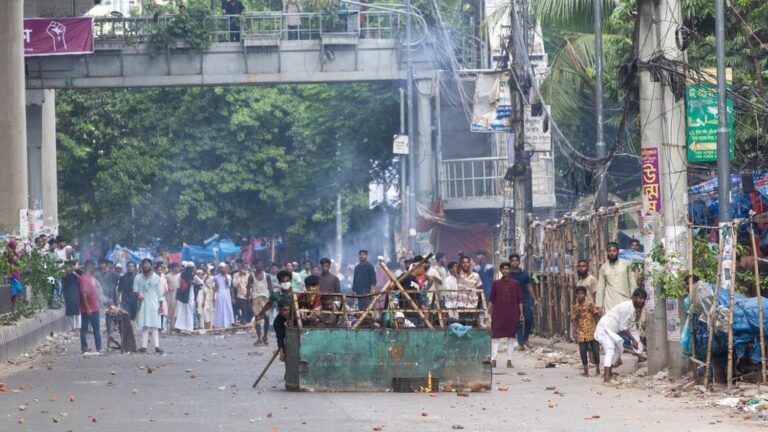 At least 105 people have died in the protests, a curfew has been imposed and the army deployed