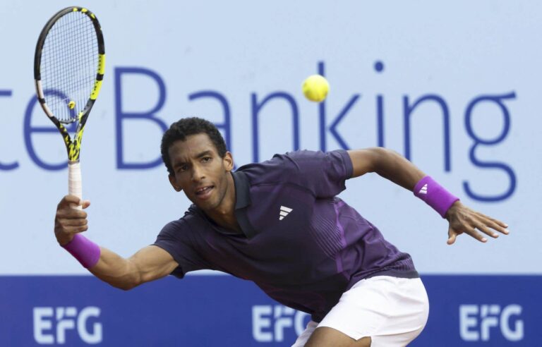 Auger-Aliassime loses to Berrettini in quarter-finals in Gstaad