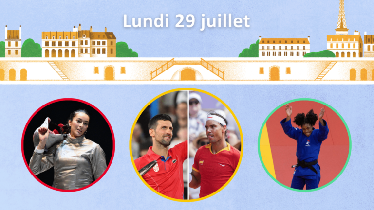 Balzer and Lefort lead the fencers, the Djokovic-Nadal clash… The Olympic events of Monday July 29