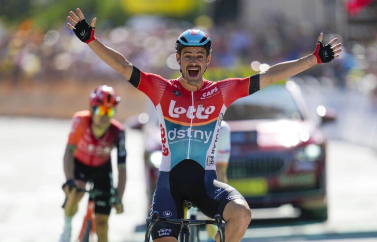 Belgian Victor Campenaerts wins 18th stage of Tour de France