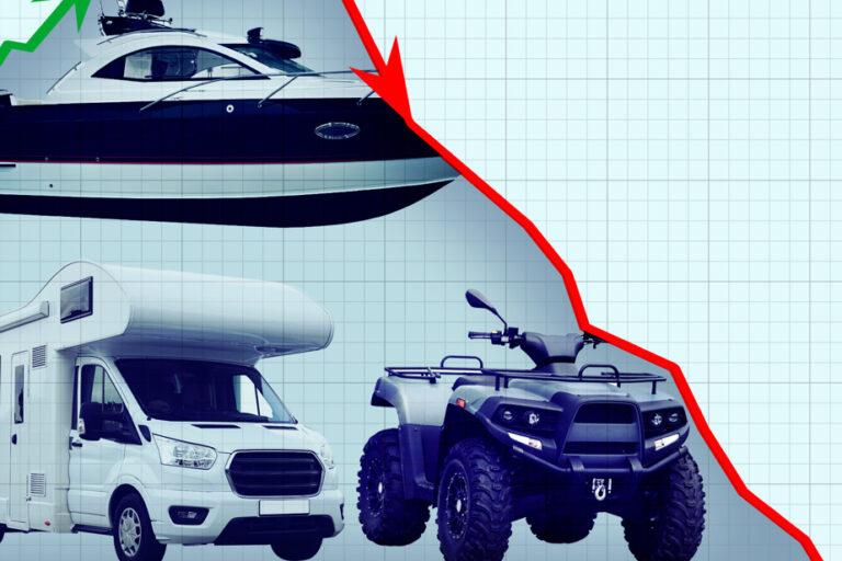 Boats and recreational vehicles | After the boom, sales fall