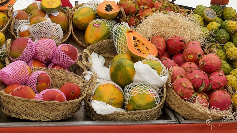 Bringing exotic fruits or plants in your luggage may facilitate the spread of bacteria or harmful insects