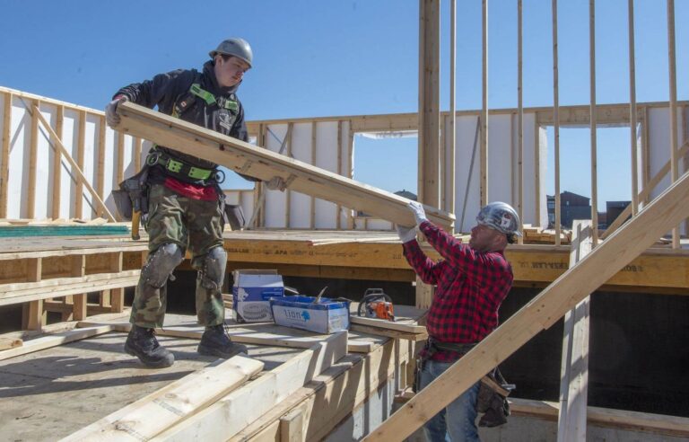 CMHC reports annual pace of housing starts in June in Canada fell 9% from May