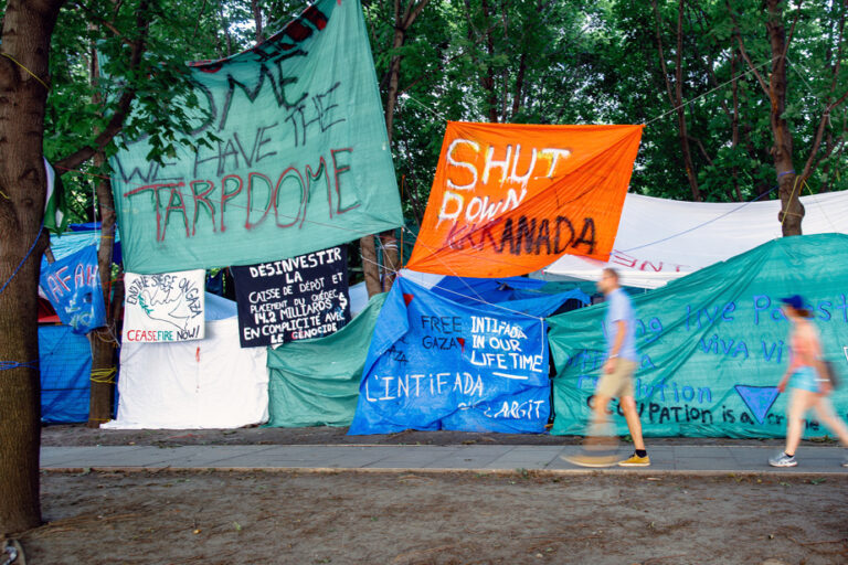 Camps in Montreal | François Bonnardel criticizes the passivity of the City of Montreal