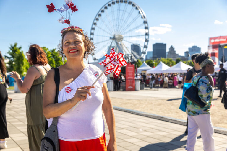 Canada Day | Young and old in red and white