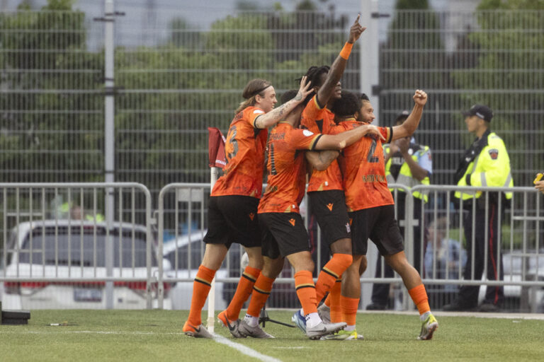 Canadian Soccer Championship | Forge FC wins first leg of semi-final against Toronto FC