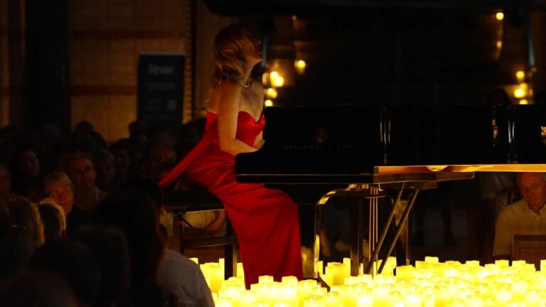 Candlelit concerts in unusual locations are a hit in Lyon