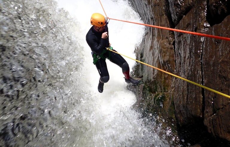 Canyoning is gaining ground