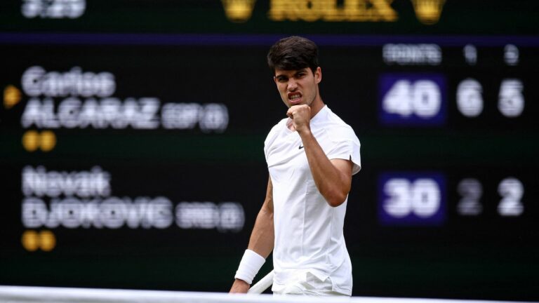 Carlos Alcaraz misses the chance to conclude against Novak Djokovic… Follow the men’s final