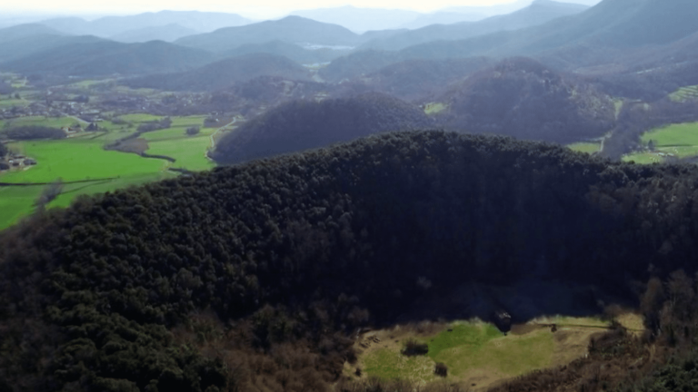 Catalonia, the valley of sleeping volcanoes