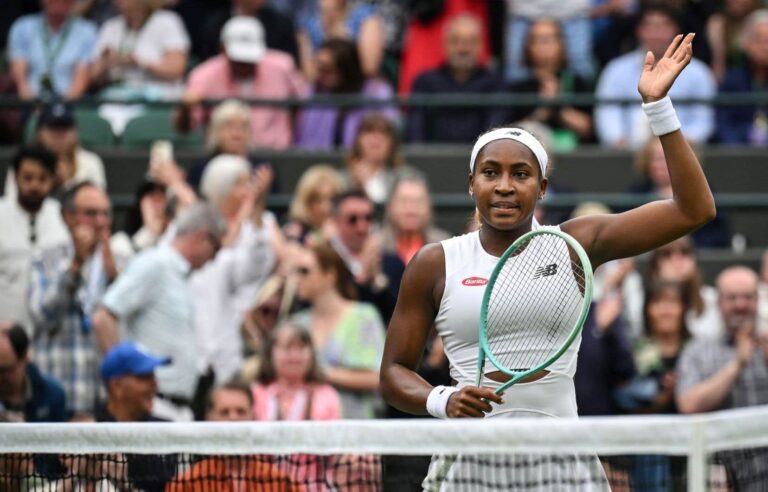 Coco Gauff reaches third round at Wimbledon, says she feels no pressure