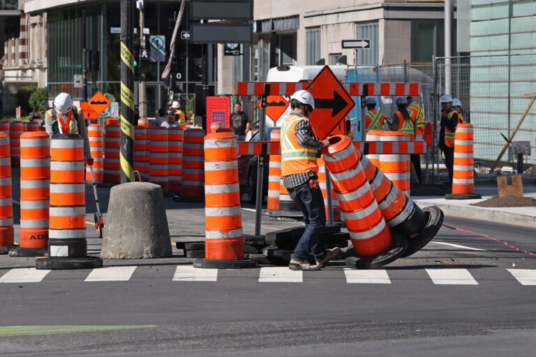 Construction Holidays | Montreal Wants to “Free as Many Streets as Possible” from Orange Cones