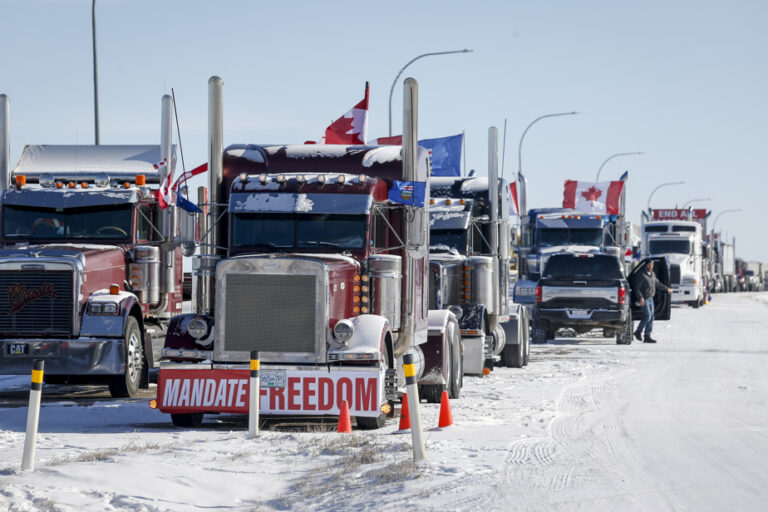 Coutts Blockade 2022 | Trucker describes chaos and fear in court