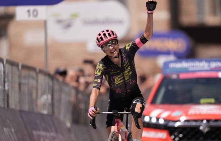 Cycling: Clara Émond wins the fourth stage of the Women’s Tour of Italy, her first career victory