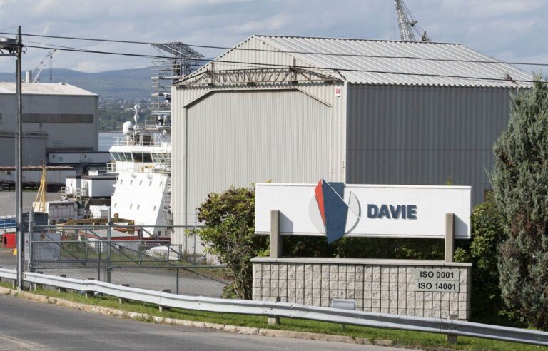 Davie shipyard will set up in the United States for the renewal of its fleet