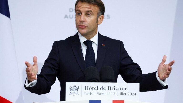 Emmanuel Macron considers an “adjustment” of the defense budget in 2025 “necessary”