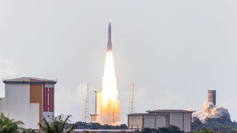 European rocket successfully completes first flight