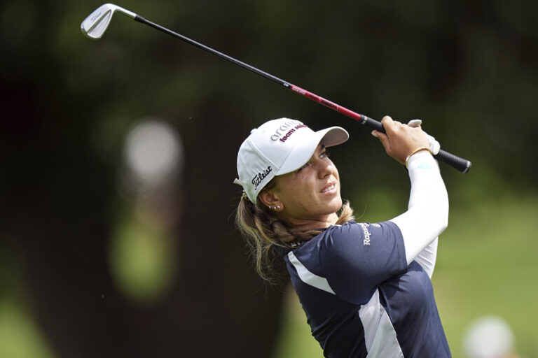 Evian Championship | Stephanie Kyriacou leads by one stroke