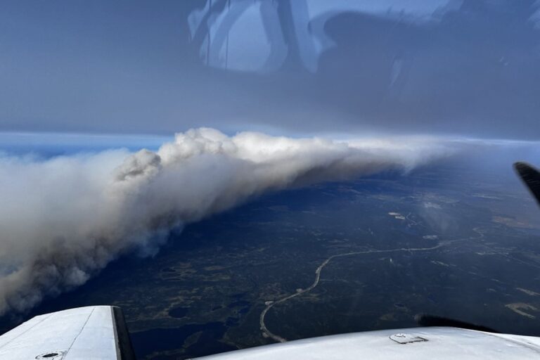 Forest fires in Western Canada | Smoke will reach Quebec