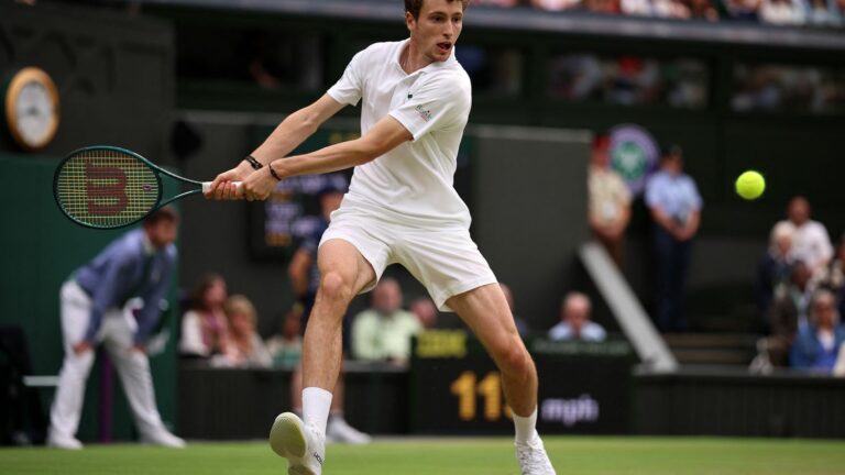 Fourth set very contested between Ugo Humbert and Carlos Alcaraz, Jannik Sinner opposed to Ben Shelton… Follow the 7th day