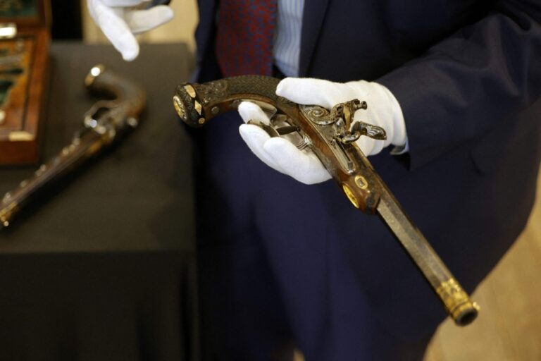 France | Two precious pistols of Napoleon I at auction