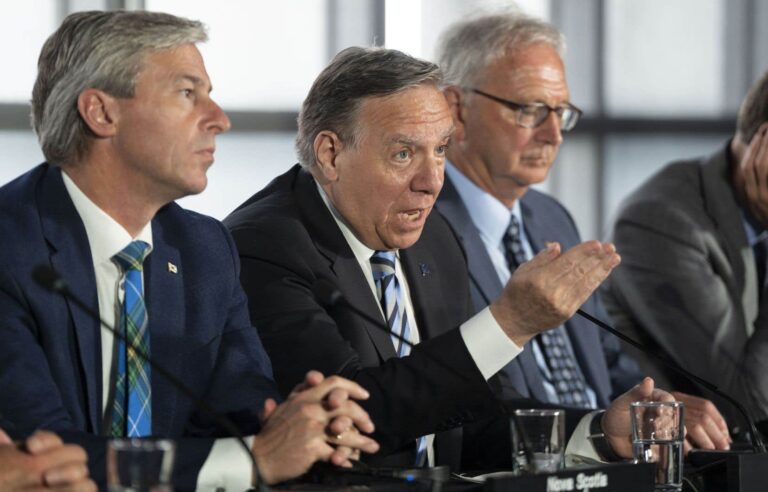 François Legault says no to changes to the equalization formula