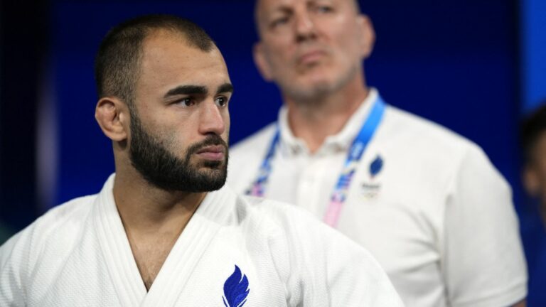 Frenchman Luka Mkheidze in silver, second medal for the Blues