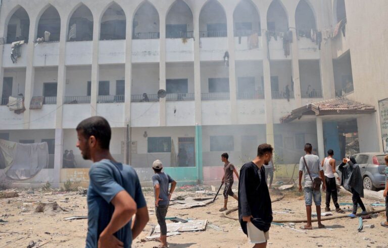 Gaza: Israeli operation in Deir al-Balah school leaves dozens dead