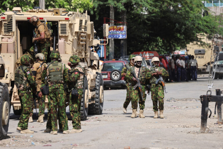 Haiti | Kenyan police patrol the capital