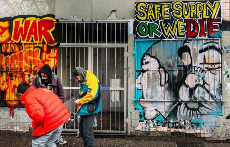 In British Columbia, disobeying to avoid drug overdose deaths