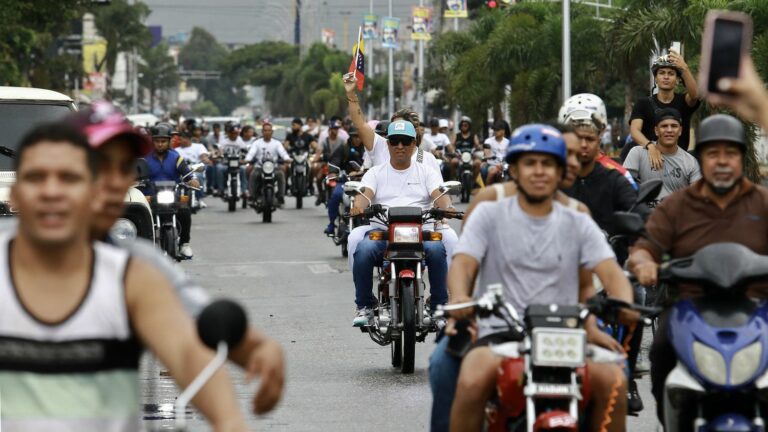 In Venezuela, protests against the re-election of the outgoing president