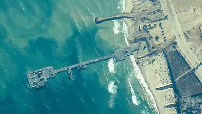 Insufficient aid, high bill, repeated damage… The dull record of the American jetty off the coast of Gaza, which the United States is giving up