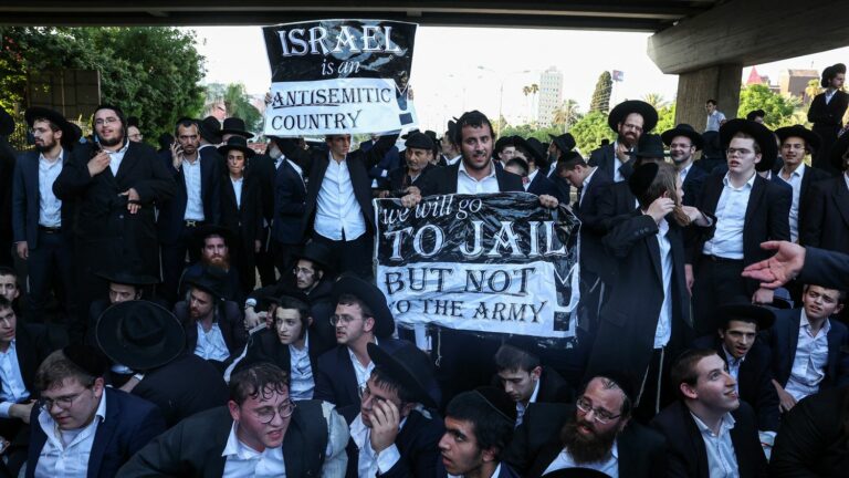 Israeli society divided by reauthorization of ultra-Orthodox student conscription