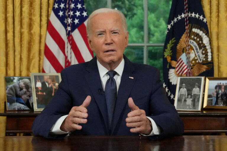 It was a ‘mistake’ to call for ‘targeting’ Trump, Biden says