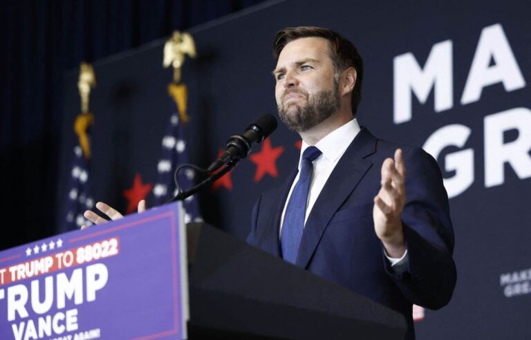 JD Vance Takes Stage at Republican Convention