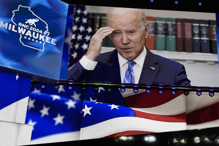 Joe Biden remains “absolutely” in the race for the White House