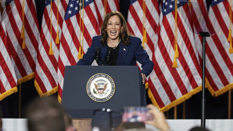 Kamala Harris Slightly Ahead of Donald Trump in Poll