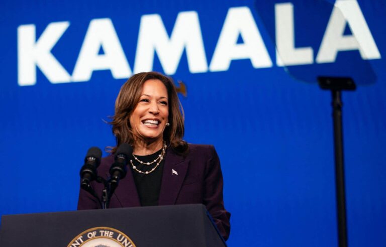 Kamala Harris returns to campaign, denouncing Donald Trump’s ‘extremist’ agenda