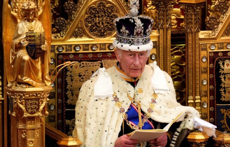 King Charles III outlines Keir Starmer’s Labour government’s priorities to Parliament