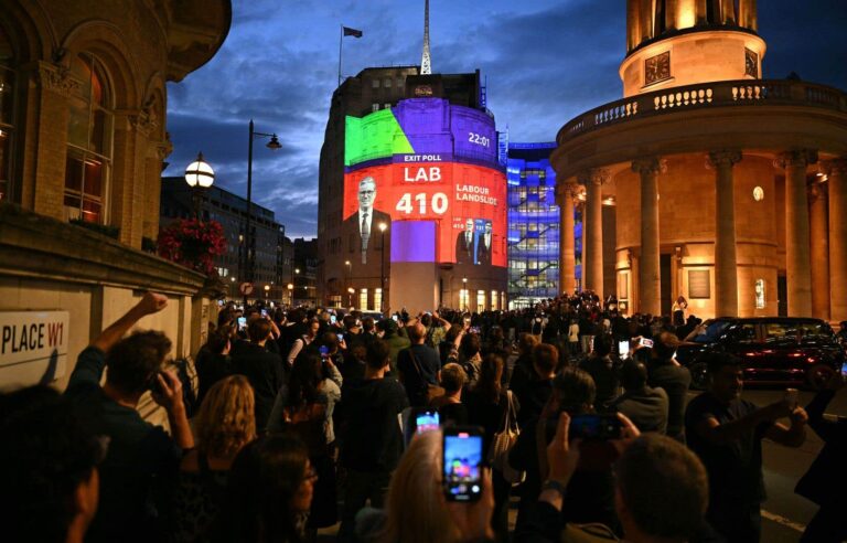 Labour Party triumphs in UK general election, Conservative Party defeated