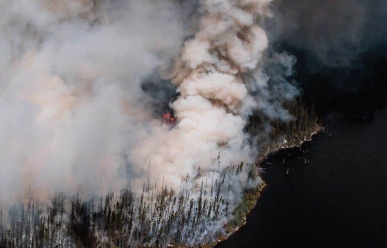 Labrador City residents drove all night to escape wildfire