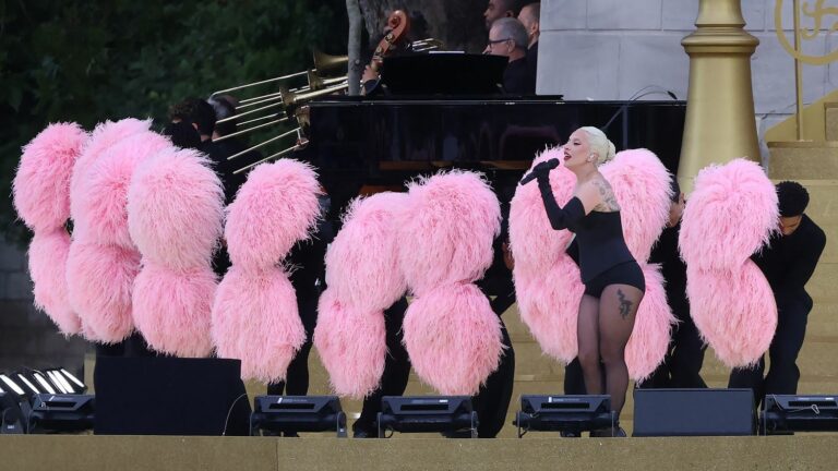 Lady Gaga’s performance was recorded in advance